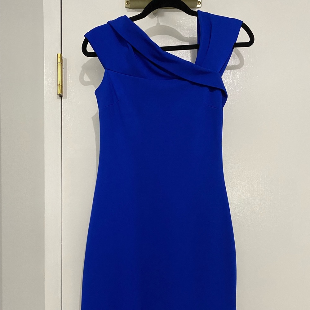 Reiss royal blue bodycon dress size 4 US